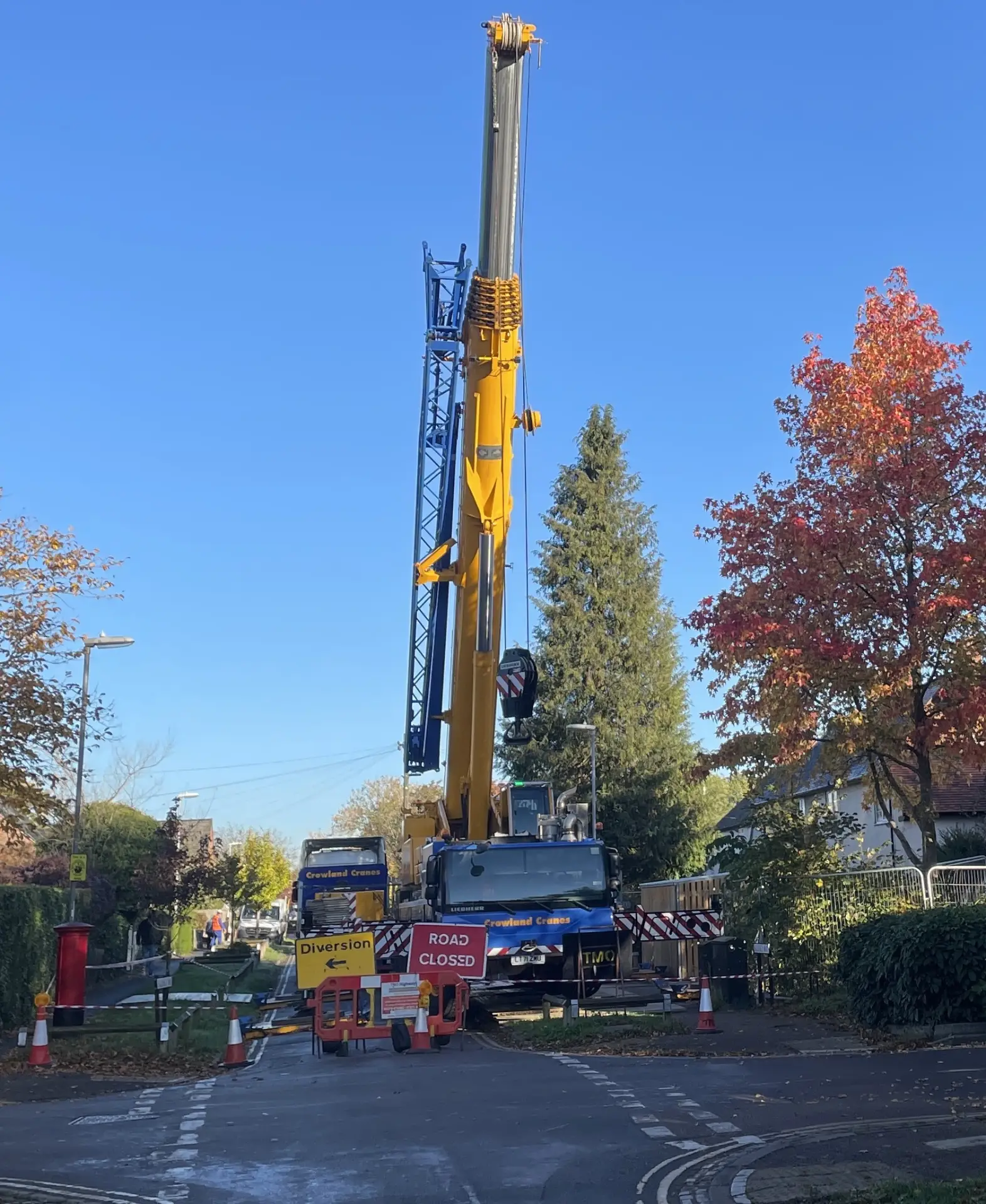 JC – crane at site 4