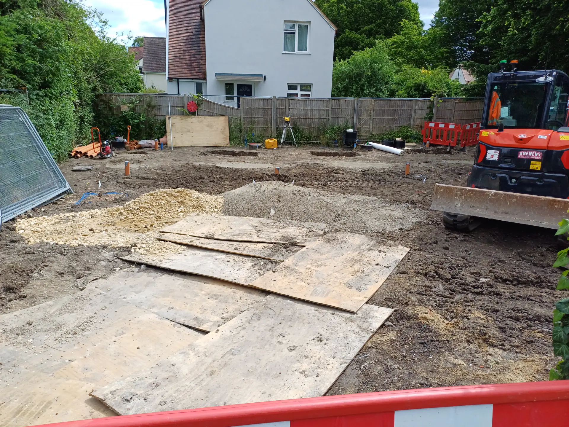 JC site construction 1
